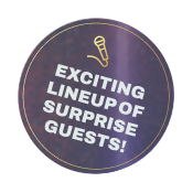 Exciting lineup of surprise guests!